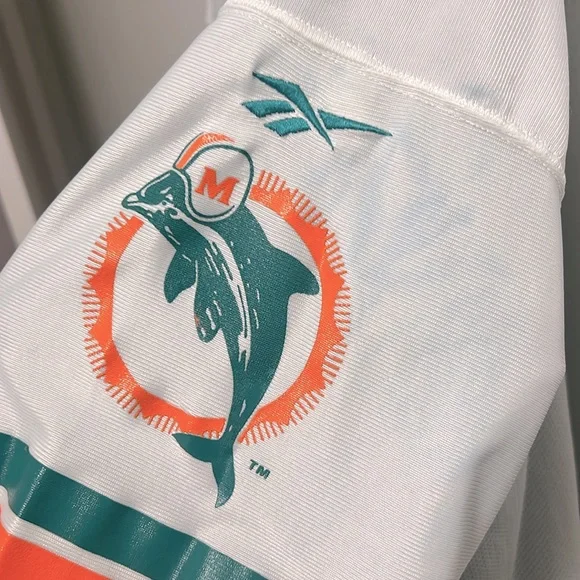 Vintage Reebok Size 54 Dan Marino Reversible Dolphins Jersey - Picture 4 of 16
